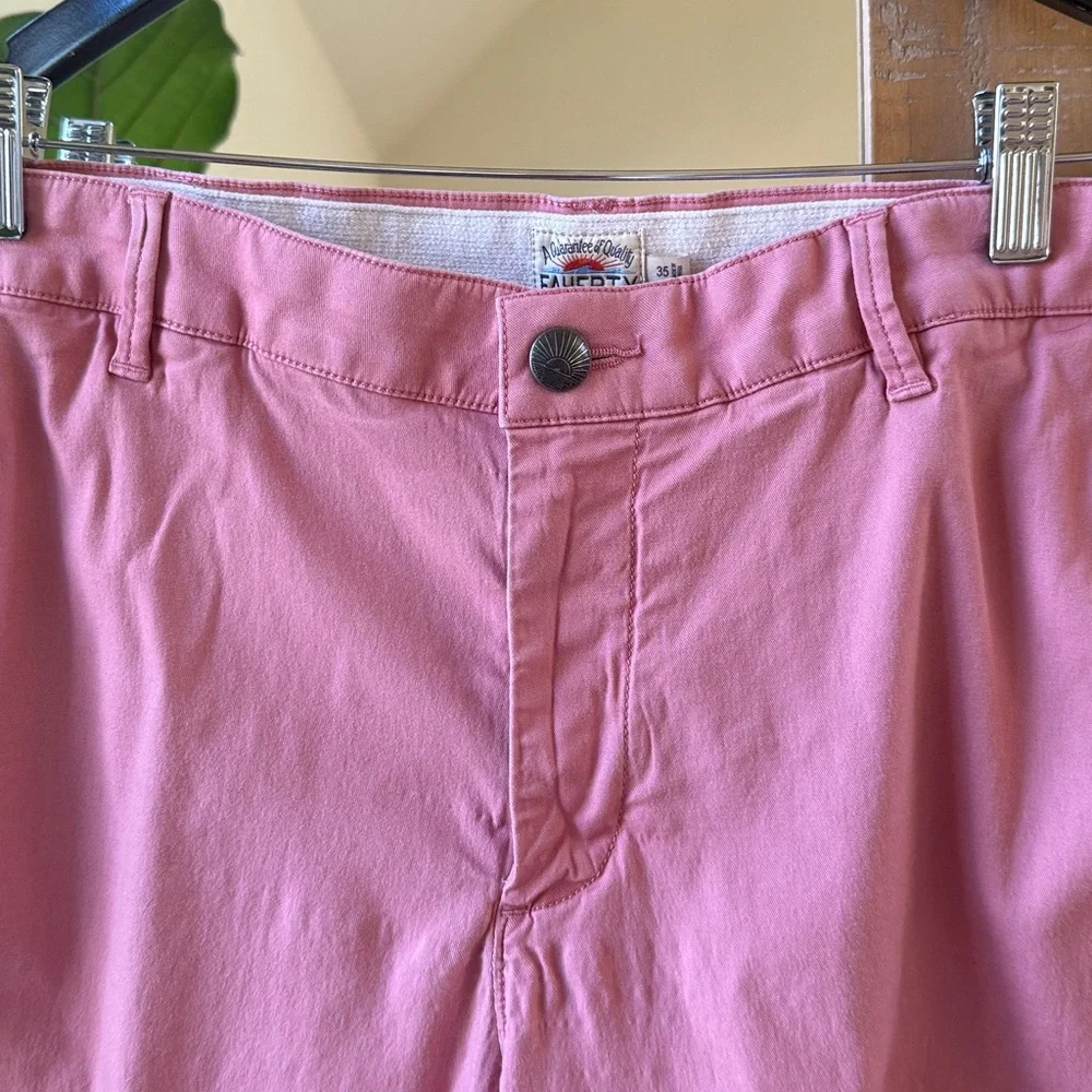 Faherty Coastline Chino Short Size 35